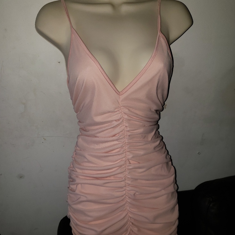 Pastel pink dress